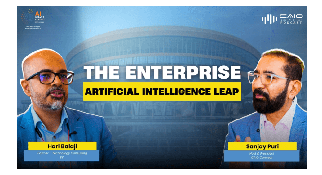 How did the role of Chief AI Officer evolve? EY’s Hari Balaji on AI leadership