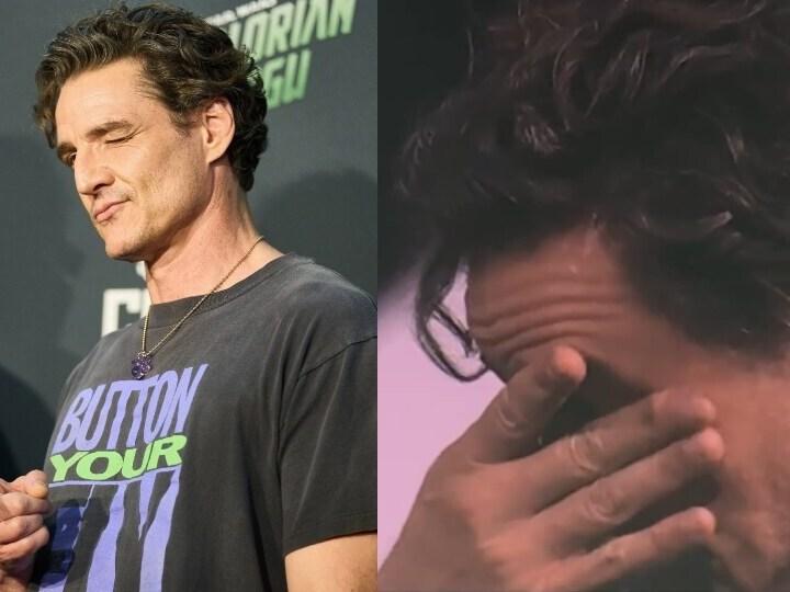Pedro Pascal Gets Emotional at The Mandalorian and Grogu Event