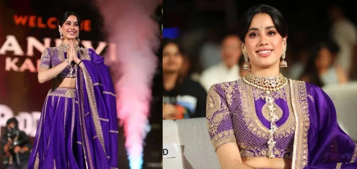 పెద్ది మ్యూజిక్ లాంచ్‌లో మెరిసిన అందాల తార.. సంప్రదాయ లుక్‌లో స్టార్ హీరోయిన్‌