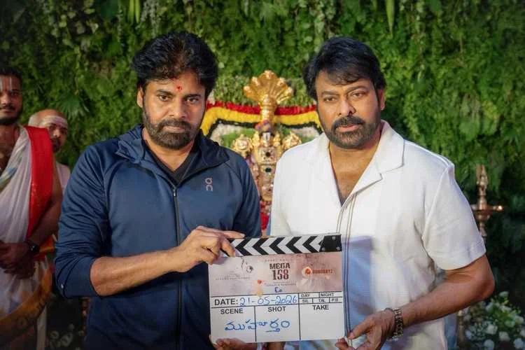 పవన్ కల్యాణ్ క్లాప్‌తో ఘనంగా ప్రారంభమైన మెగా 158 మూవీ