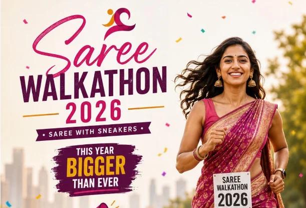 Saree Walkathon 2026 Set to Light Up Texas with Culture, Fitness and Style!