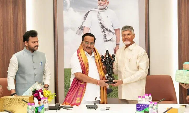 AP CM Chandrababu Naidu Seeks Centre’s Support to Complete Polavaram by 2027