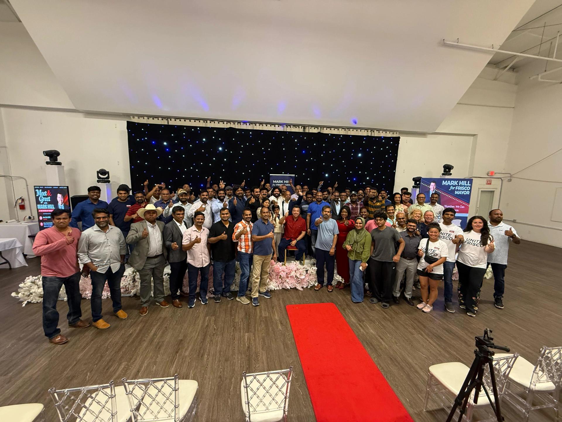 సంతోష్ ఏ  ఆధ్వర్యంలో నిర్వహించిన మార్క్ హిల్ మీట్ అండ్ గ్రీట్ గ్రాండ్ సక్సెస్