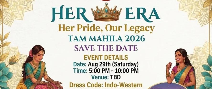 TAM Mahila 2026: ‘Her Era – Her Pride, Our Legacy’ to Celebrate Women in Memphis