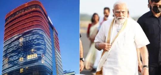 Tricolour Glory in Tashkent Ahead of PM Modi’s Visit