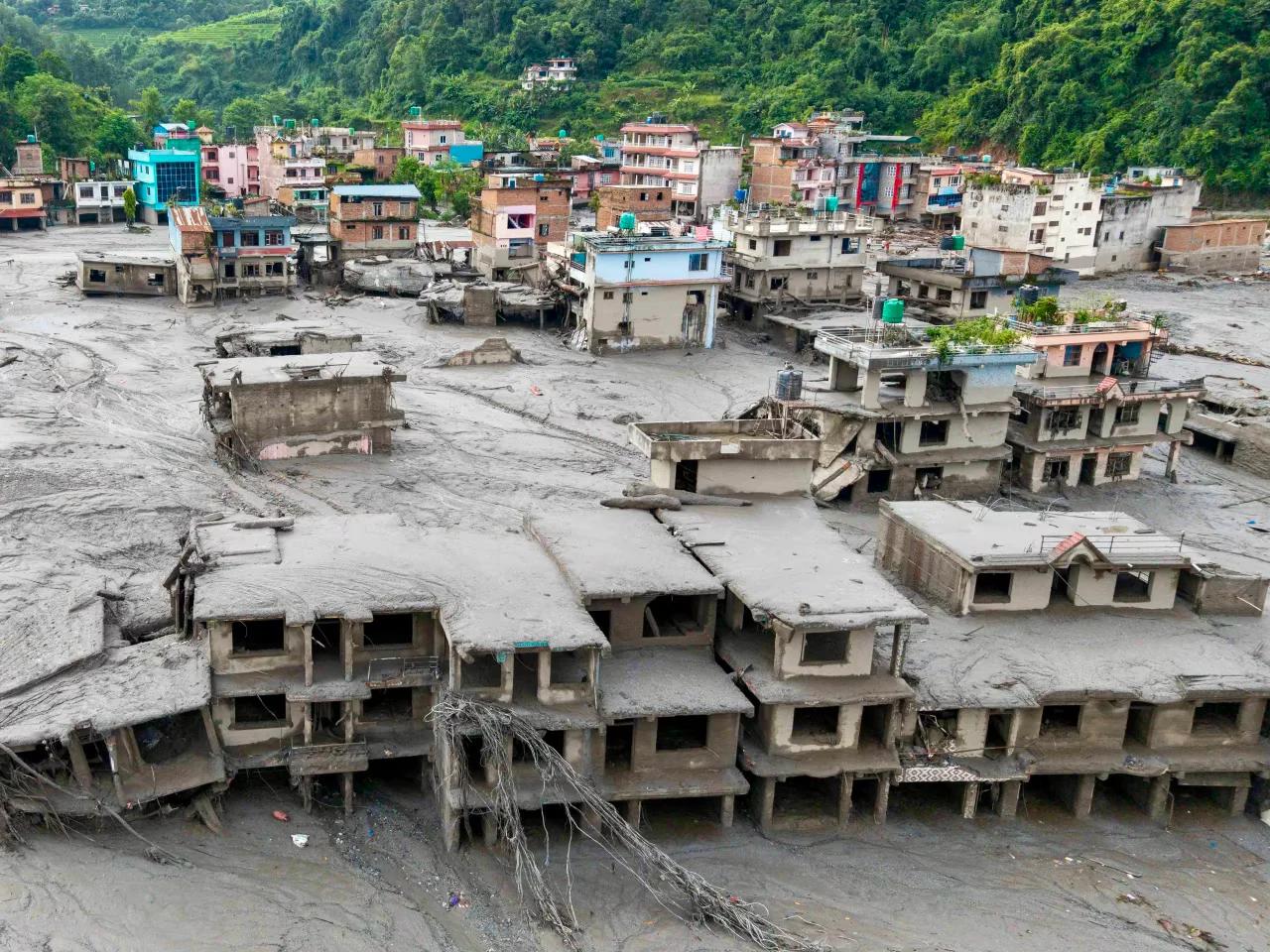 Nepal Devastated by GLOF.. China Helicopter Reaches Disaster Zone