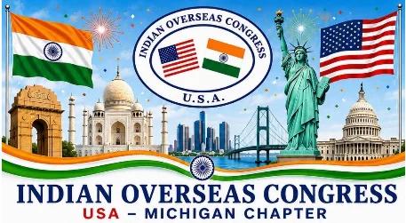 Indian Overseas Congress to Host Independence Day Celebrations in Michigan