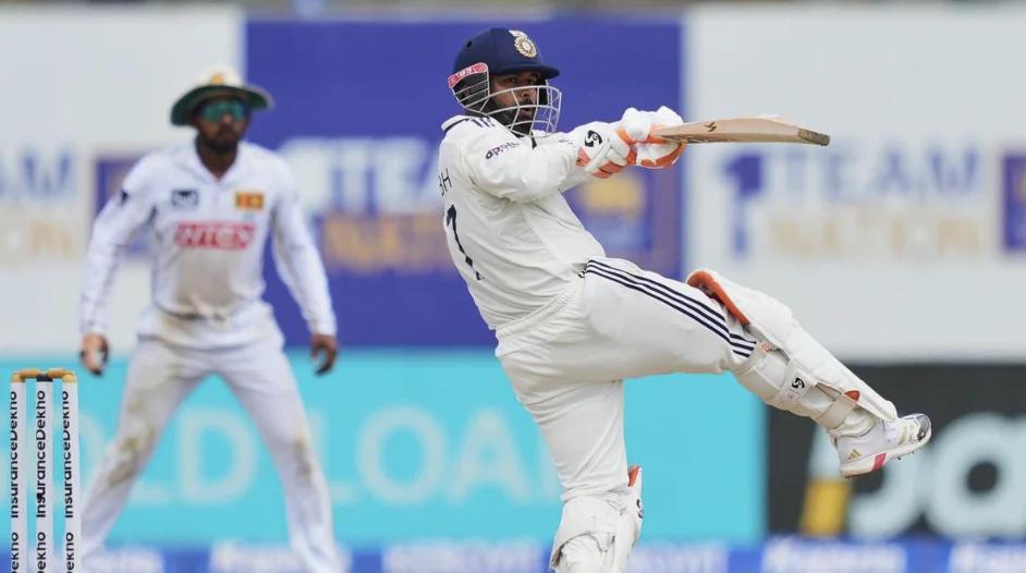 Rishabh Pant Becomes First Indian to Hit 100 Sixes in Test Cricket