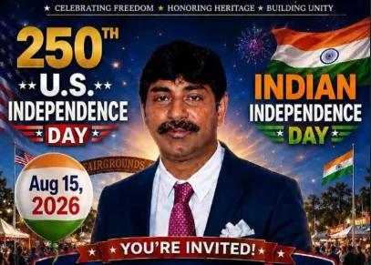 Cumming to Host Grand U.S. and Indian Independence Day Celebrations