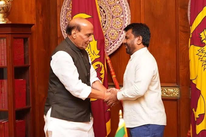 Rajnath Singh Meets Sri Lankan President, Defence Ties in Focus