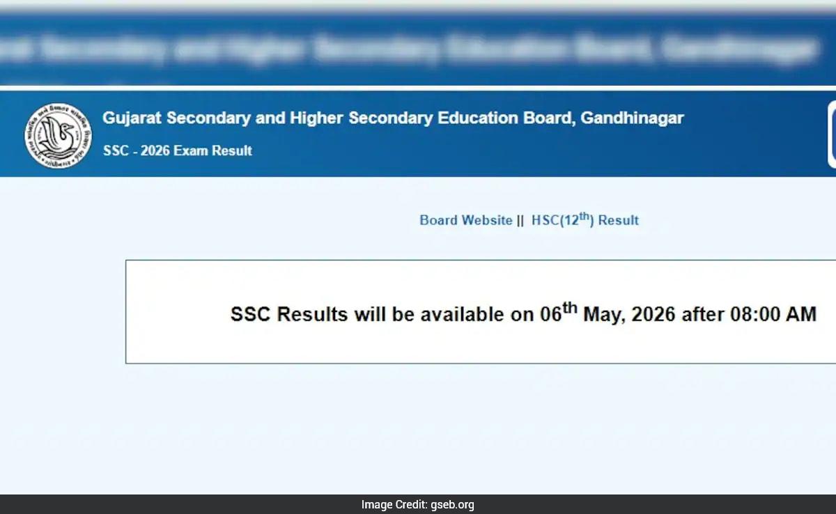 GSEB SSC Result 2026 LIVE: Gujarat Board 10th Result Today At 8 AM, Check gseb.org Link, Seat Number Login