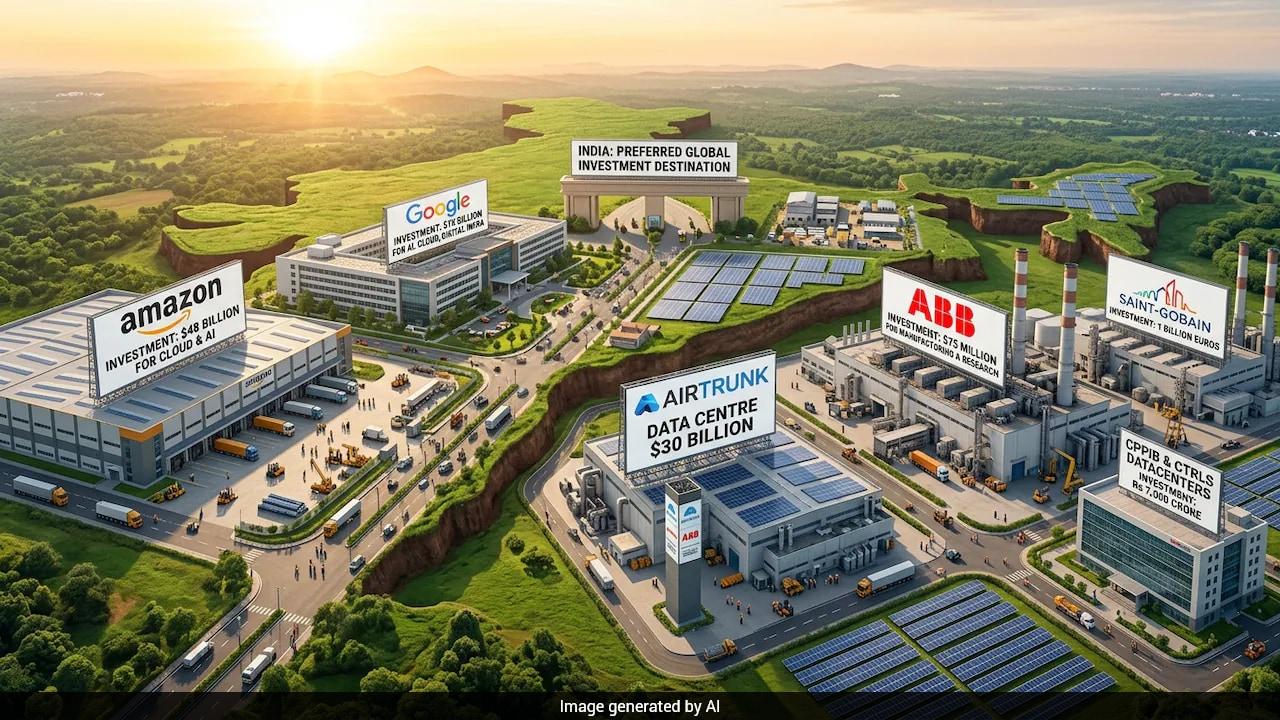 Amazon $48 Billion, Google $15 Billion: Global CEOs' India Investment Push