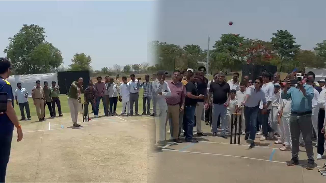 మధ్యప్రదేశ్ లీగ్ వేలంలో శిఖర్ ధావన్, మహానార్యమాన్ సందడి.. క్రికెట్ ఆడుతూ..!