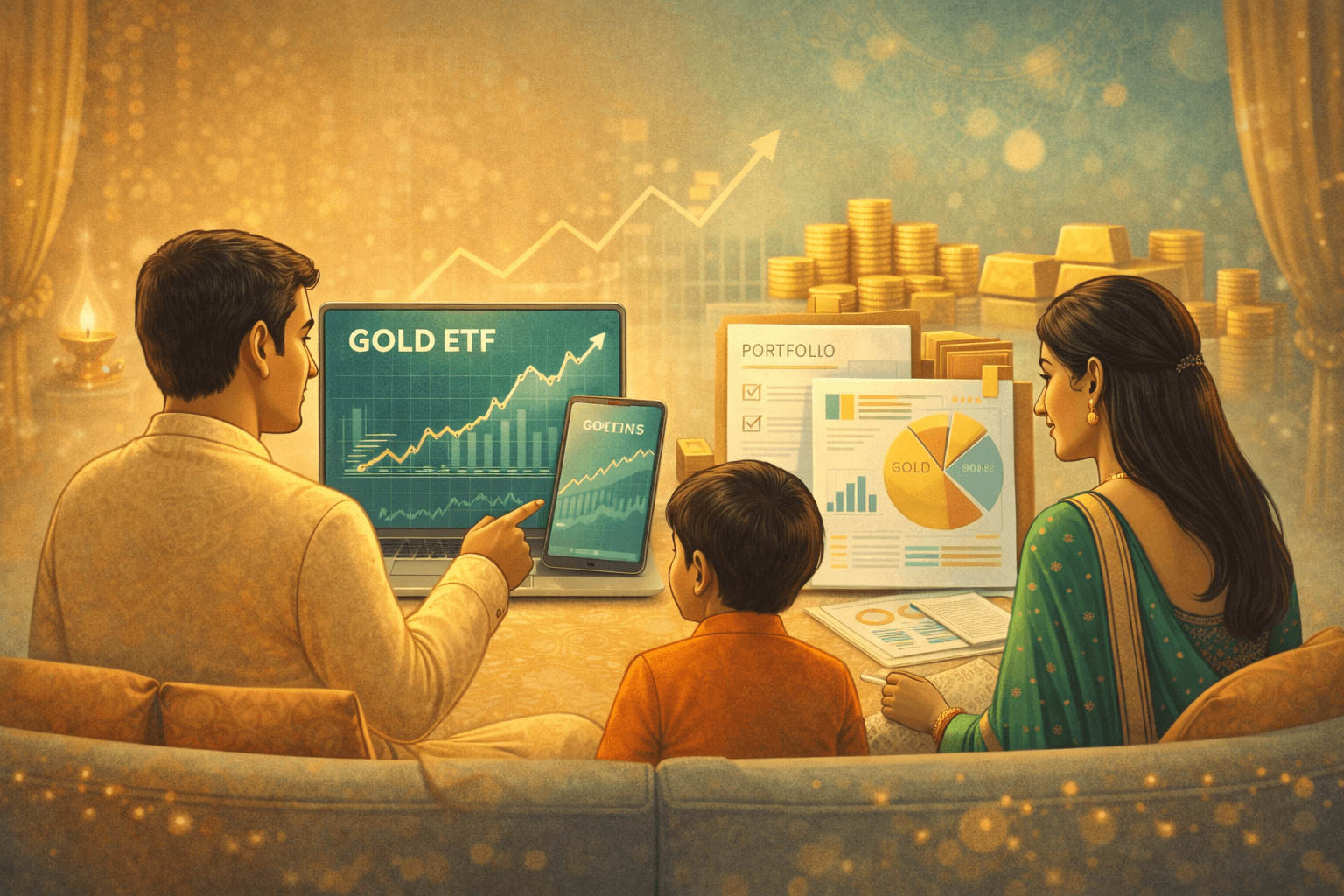 The Gold Edge: ETF net inflows up 4.5x in FY26