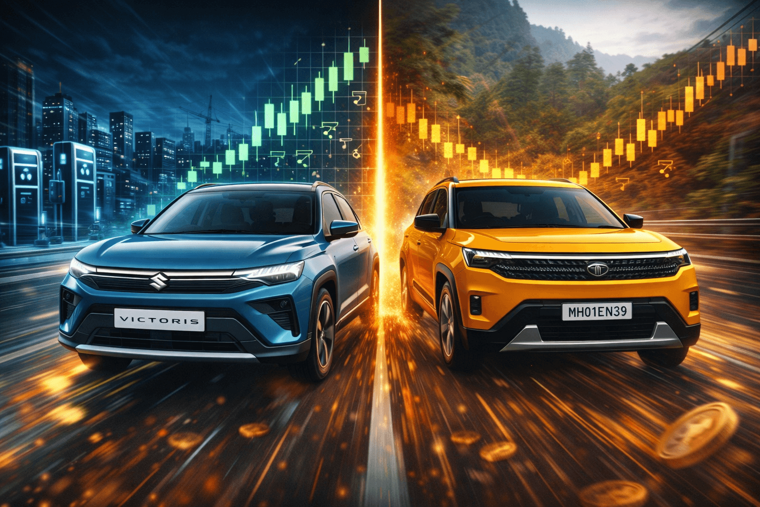 Tata Motors PV vs Maruti Suzuki: Automaker stocks race up to 22% in April so far, should you buy?