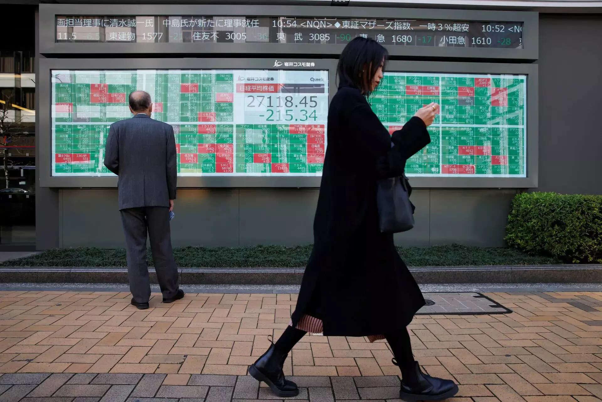 Global Markets | Japan's Nikkei reverses below 60,000 level as profit-taking steps in