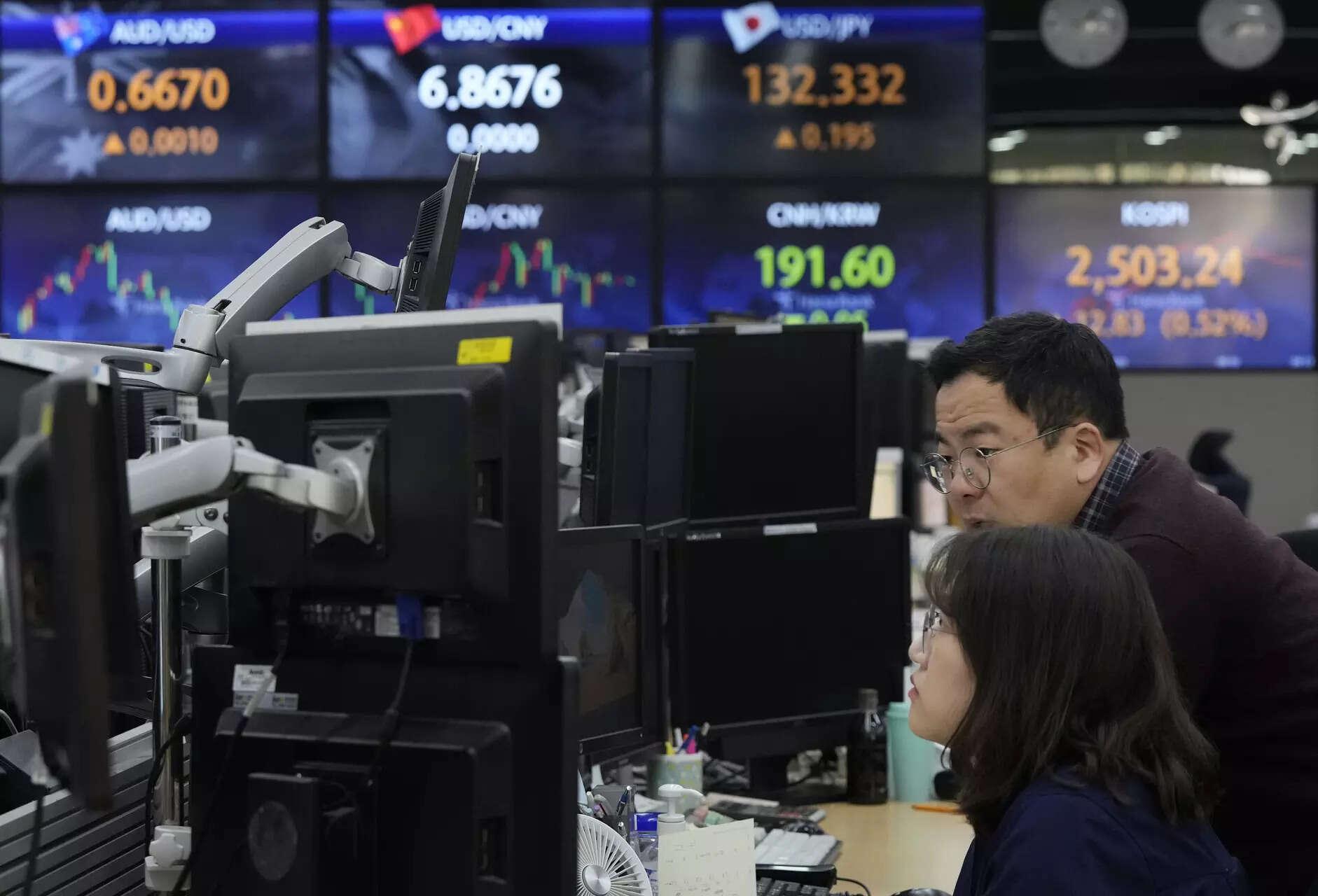 Global Market Today: Asian shares hold near eight-week high