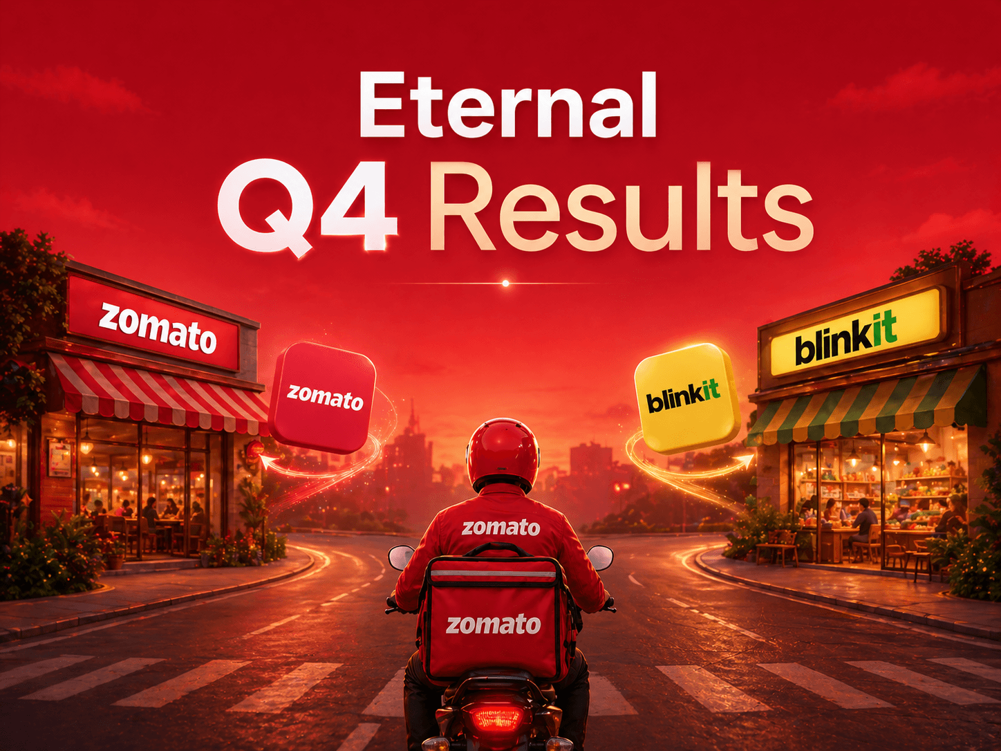 Eternal Q4 Results: Cons net profit spikes 346% YoY to Rs 174 crore; revenue soars 196%