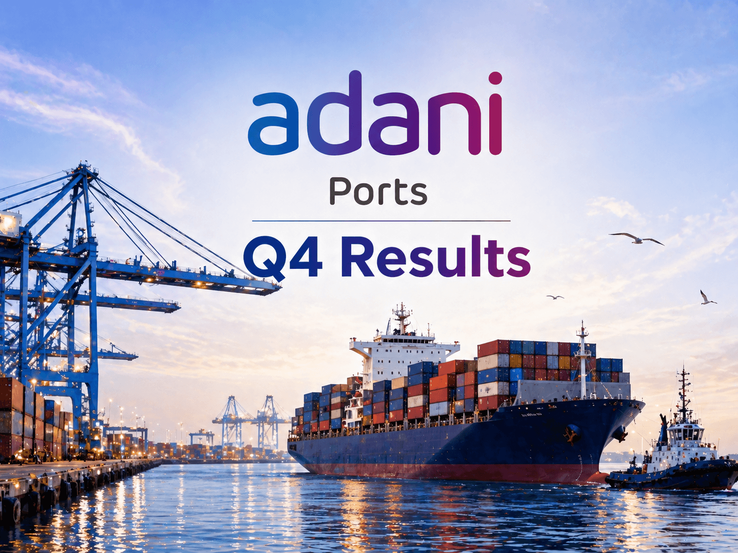 Adani Ports Q4 Results: Net profit grows 10% YoY to Rs 3,329 crore; revenue jumps 26%