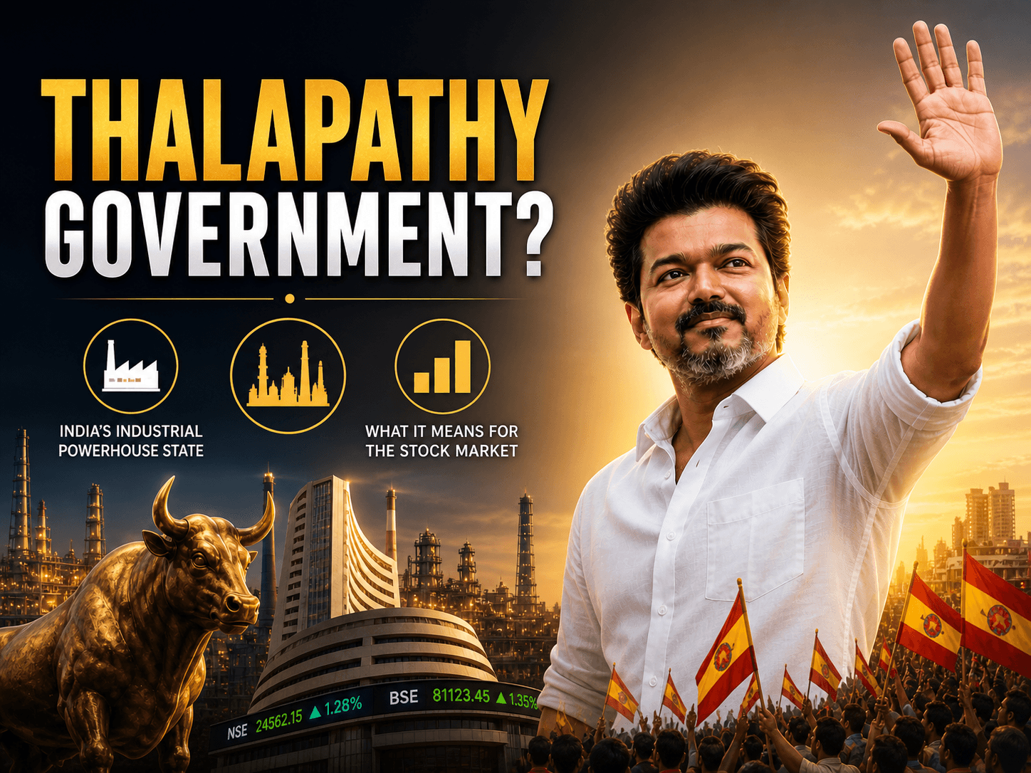 Thalapathy government? Why Vijay's historic rise in India's industrial powerhouse state matters for stock market