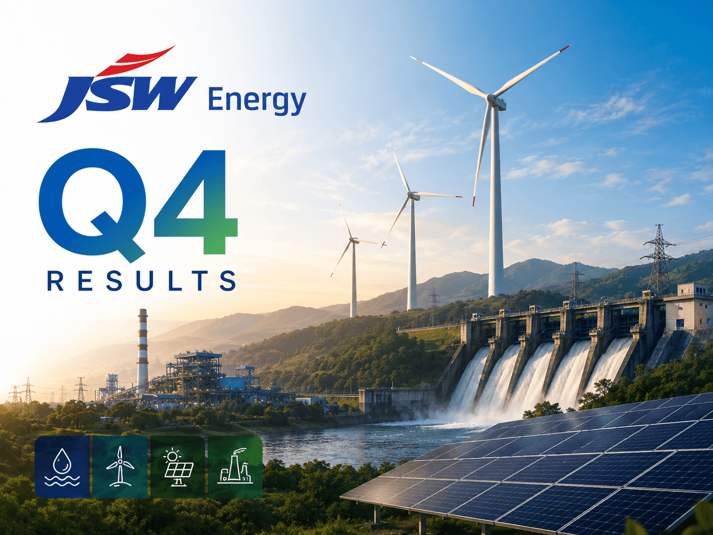 JSW Energy Q4 Results: Cons profit rises 38% YoY to Rs 574 crore; revenue jumps 41%