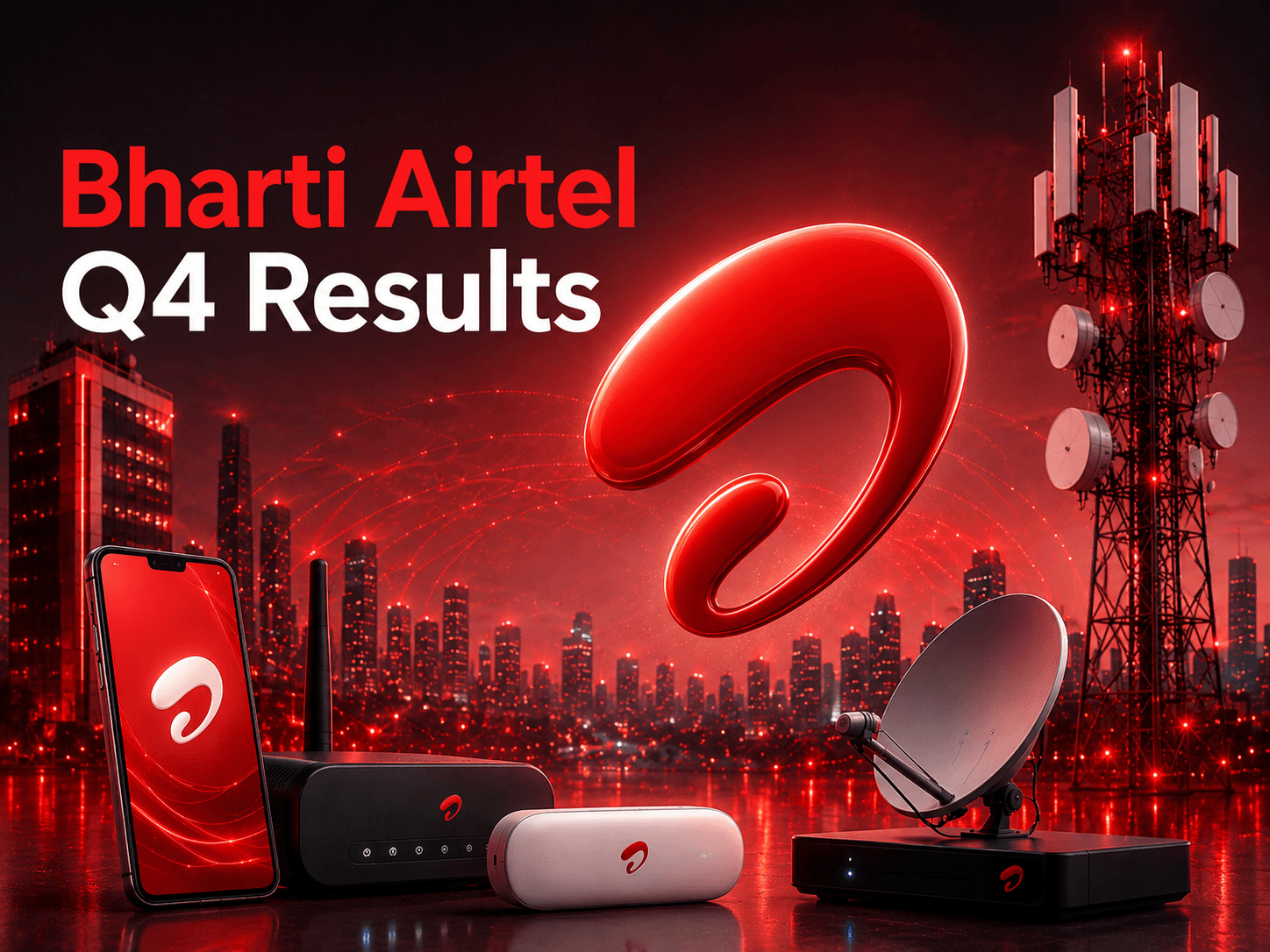 Bharti Airtel Q4 Results: Profit falls 34% YoY to Rs 7,325 crore even as revenue jumps 16%