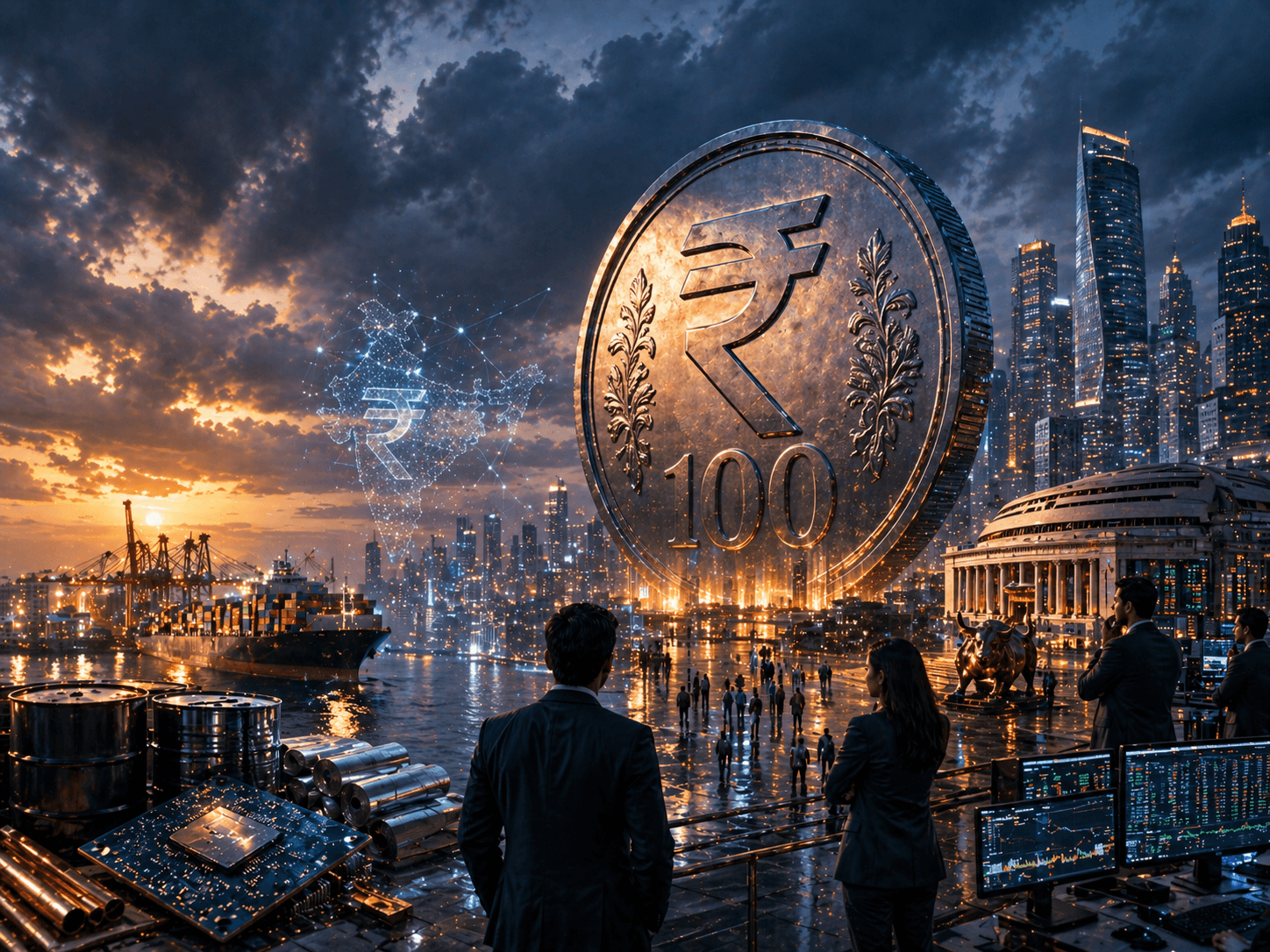 Preparing for Rupee at 100: What does it mean for the economy and your stock market investments?