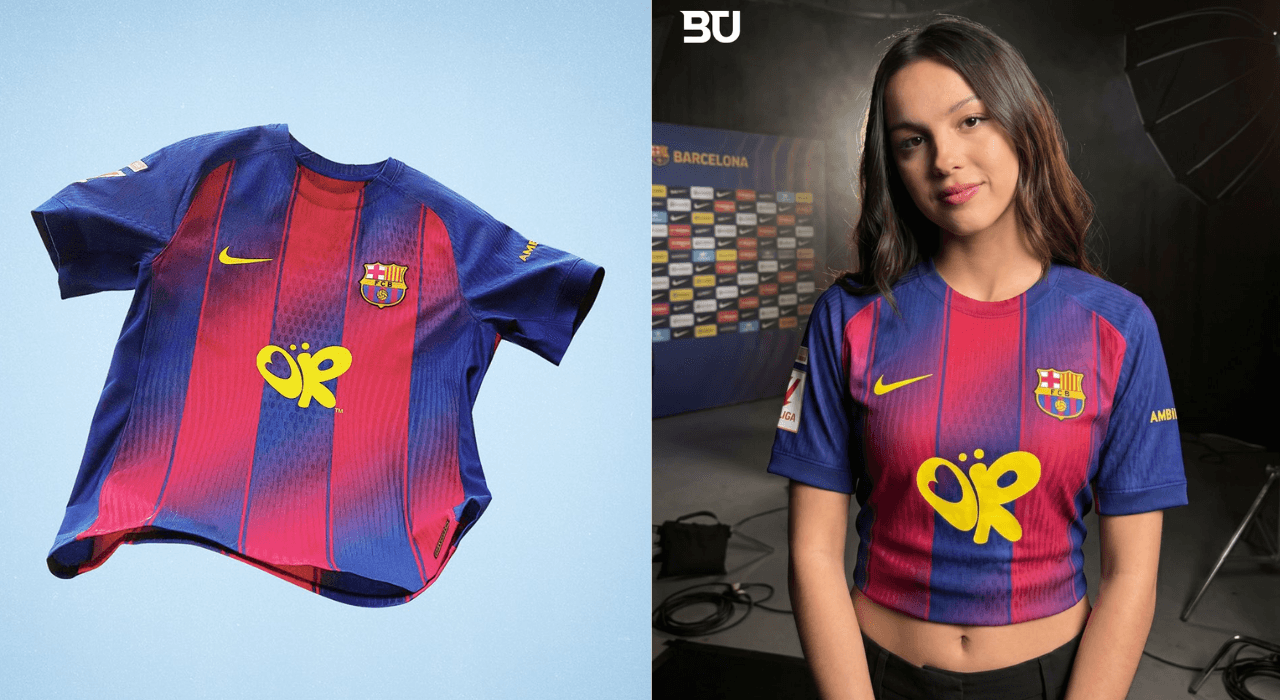 Barcelona’s El Clásico kit gets Olivia Rodrigo treatment in Spotify collab; 11 hand-signed jerseys up to $3,500