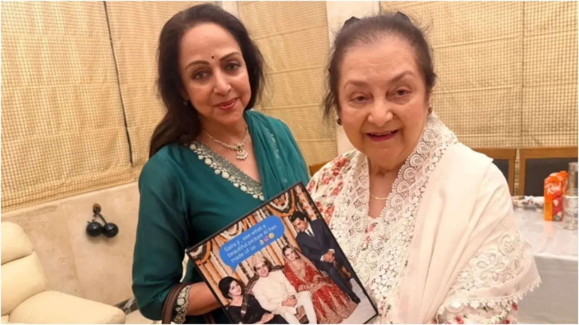 Saira Banu shares heartwarming reunion with Hema Malini