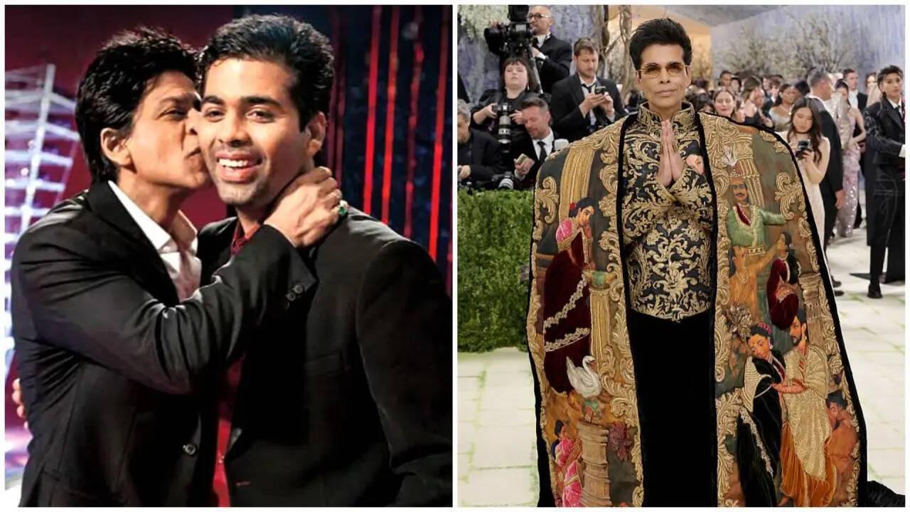 Karan Johar credits Shah Rukh Khan for his Met Gala debut