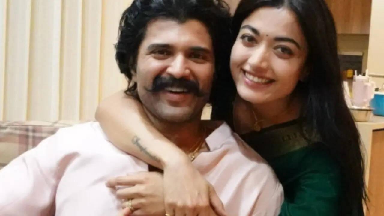 Rashmika drops glimpse into Vijay's 1st birthday celebration after their wedding