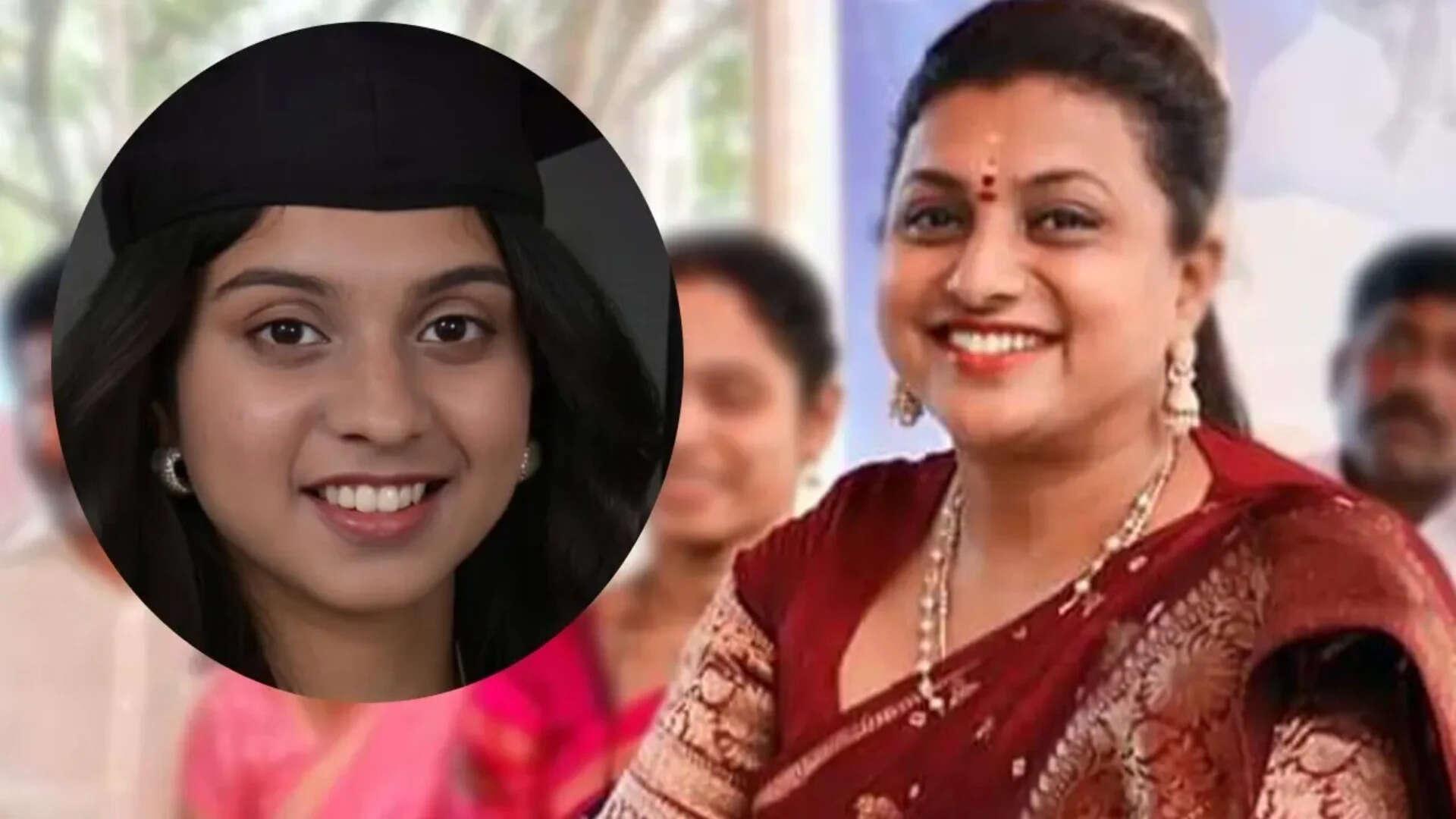 Proud mother Roja celebrates daughter Anshu Malika's historical win
