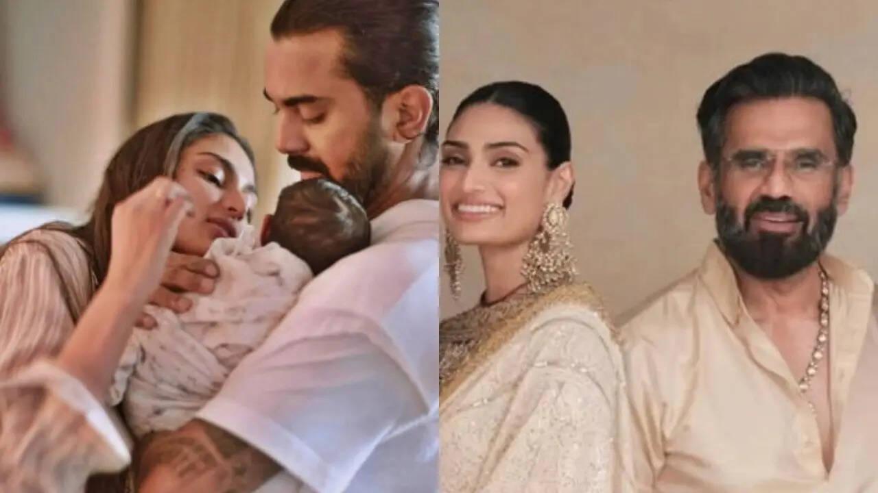 Suniel Shetty says granddaughter Evaarah is Athiya 2.0