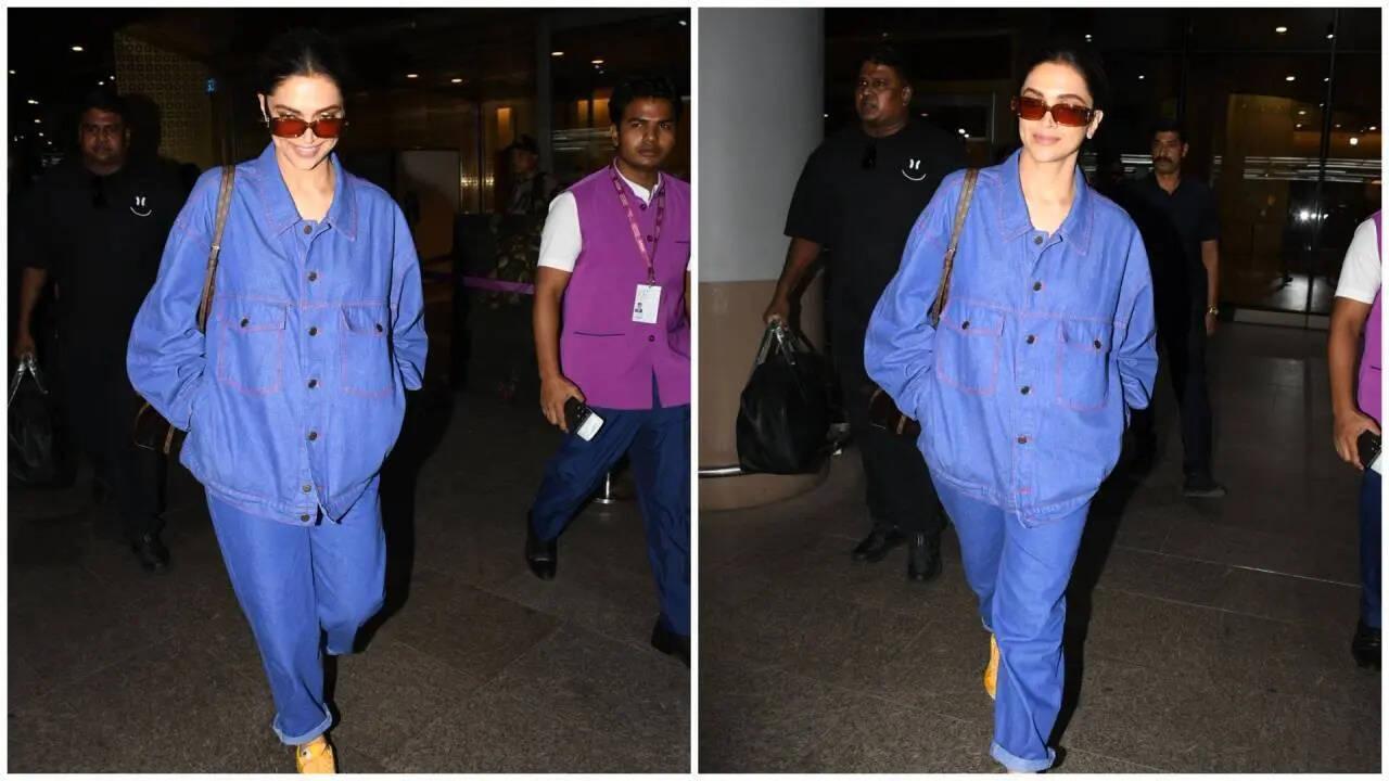 Mom-to-be Deepika oozes pregnancy glow as she returns to Mumbai