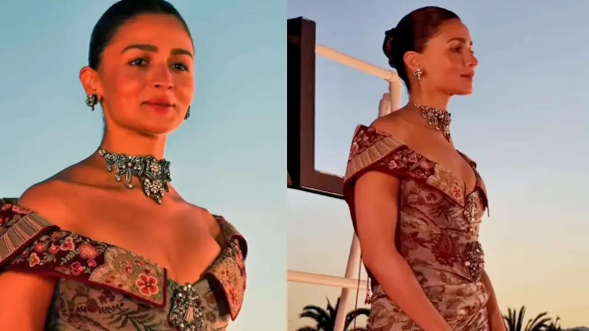Alia Bhatt stuns at star-studded Cannes dinner - WATCH