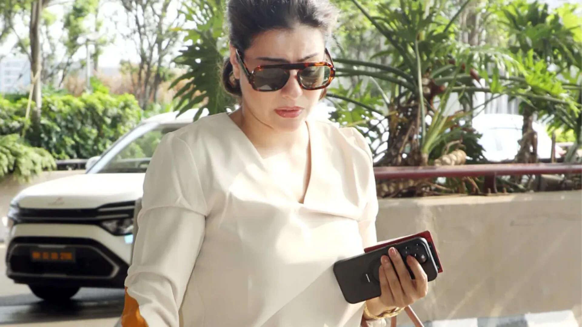 Kajol’s simple travel style catches attention; 'Do Patti' actress spotted at Mumbai airport