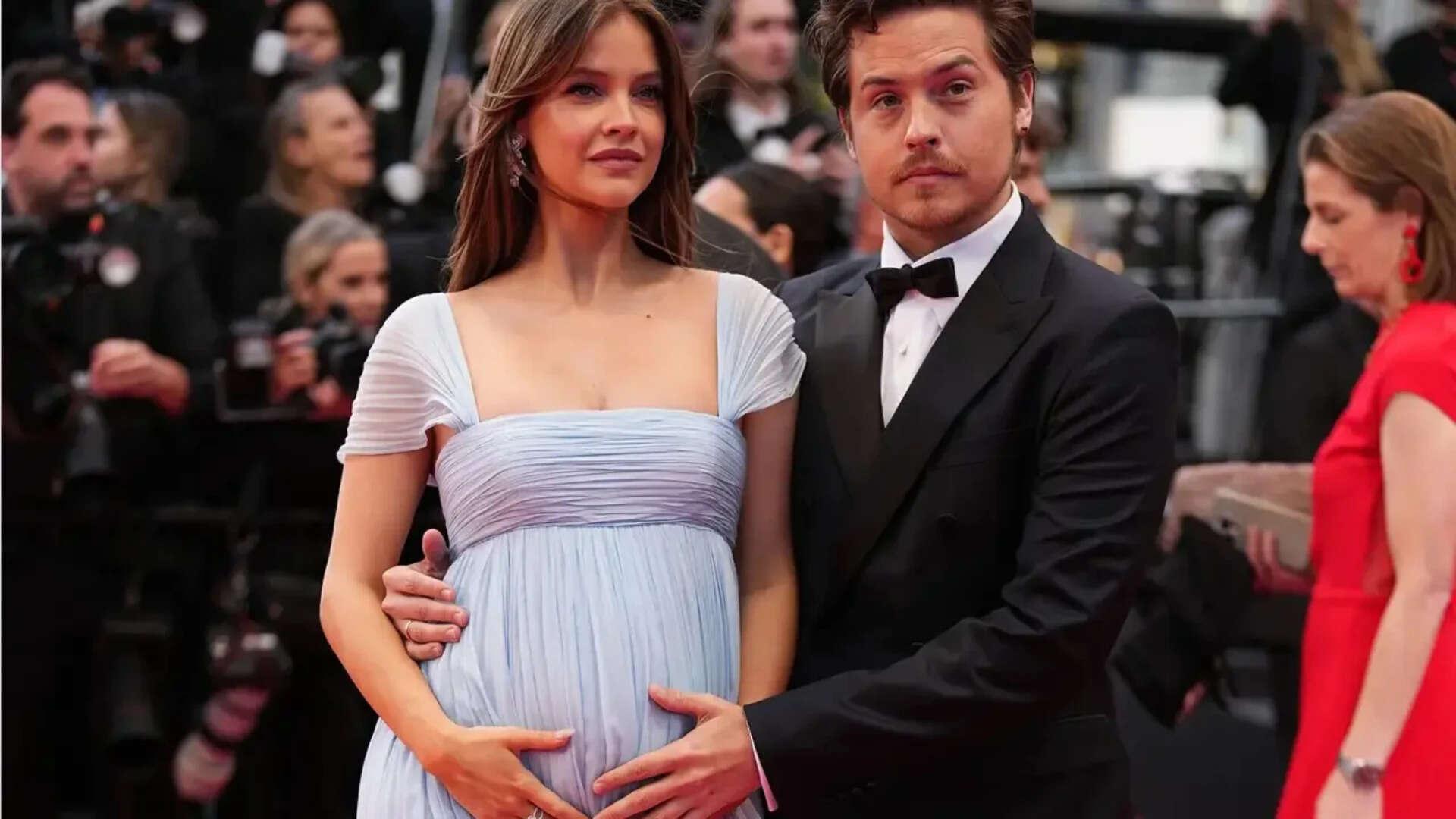 Barbara Palvin-Dylan Sprouse announce pregnancy at Cannes- WATCH