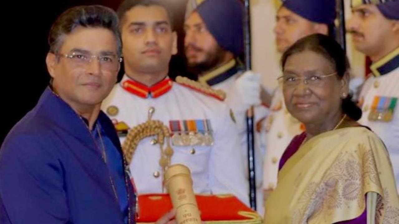 R Madhavan reacts to receiving Padma Shri; son Vedant cheers