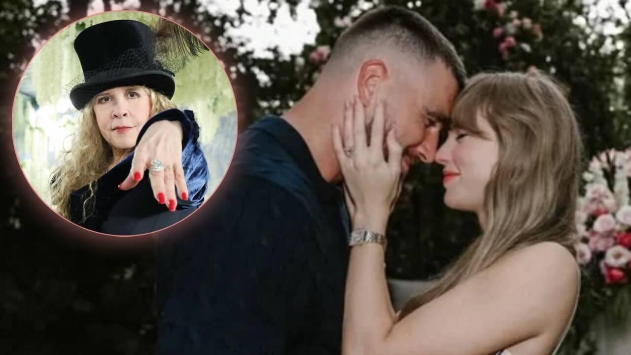 Stevie Nicks performs at Taylor Swift's wedding