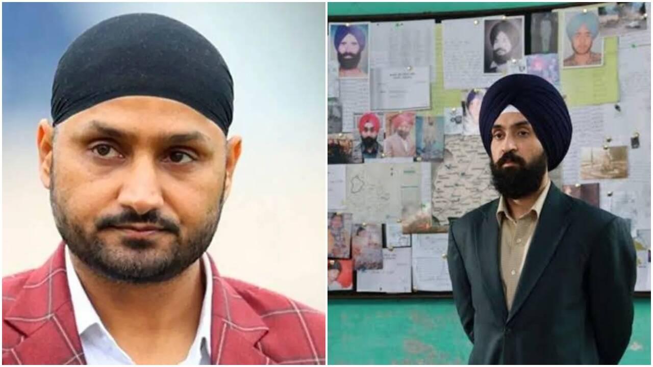 Harbhajan Singh watches 'Satluj' amid ban; Praises Diljit Dosanjh