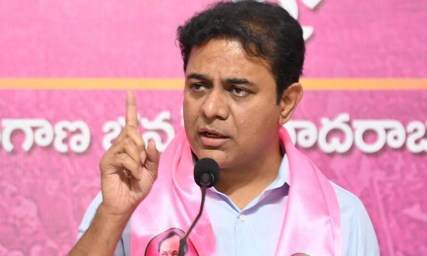 KTR Slams CM Revanth, Govt for Hyderabad's Rain Woes