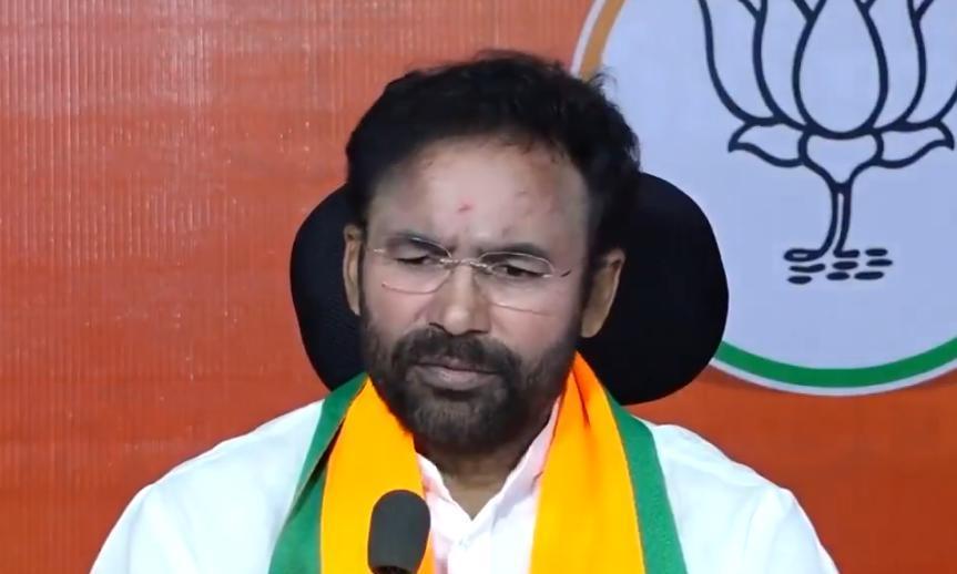 Cong Govt Failed in Paddy Procurement, Trying to Blame Centre: Kishan Reddy