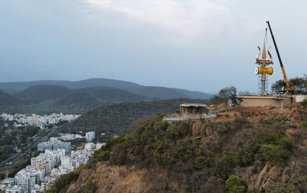 VMRDA Unveils Rs.2.5 Crore Trishul Project at Kailasagiri