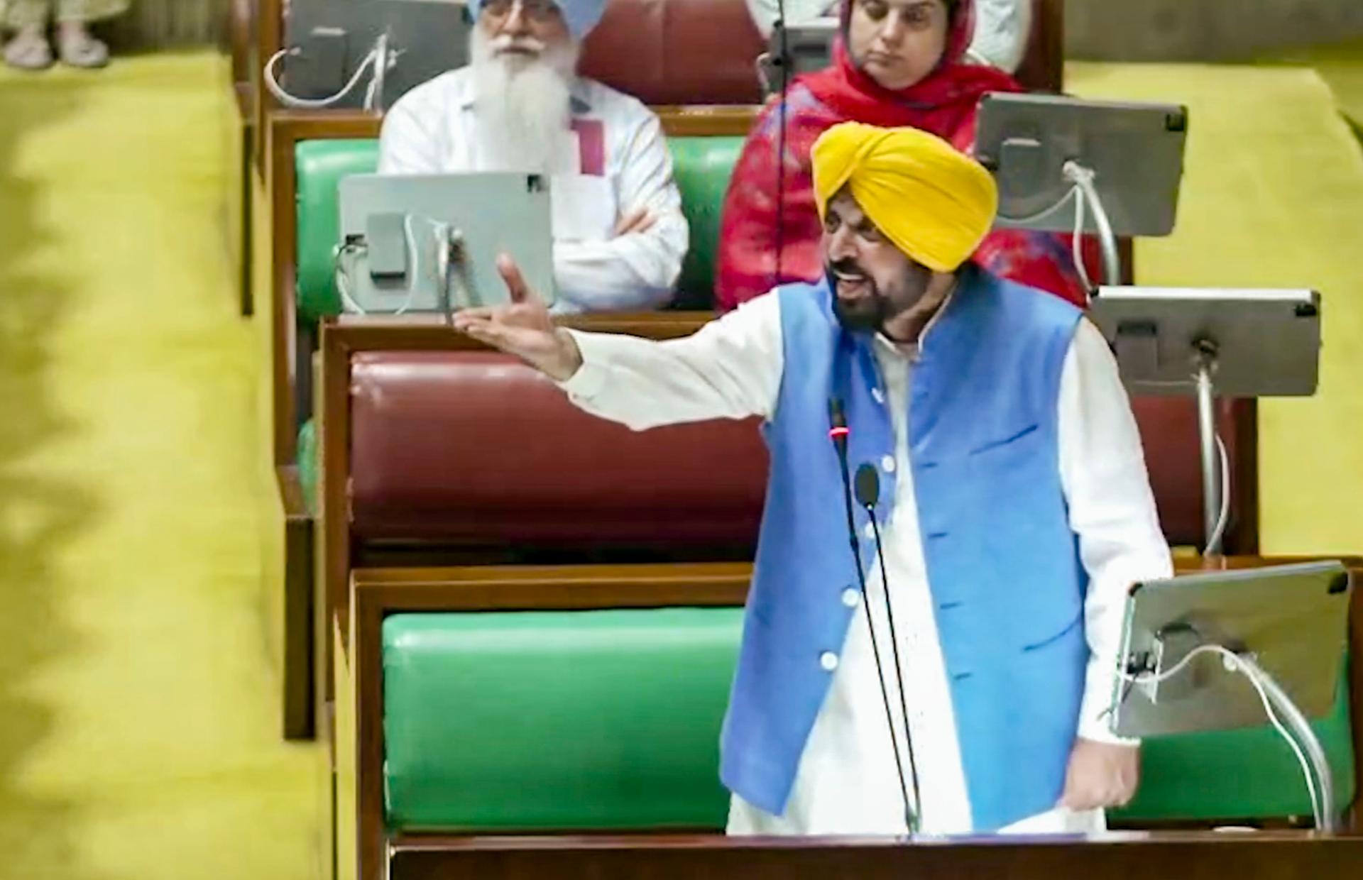 Punjab CM Mann to Meet President Murmu Over AAP MPs Joining BJP