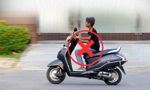 Rs 25000 Fine On Parents For Minor's Two-Wheeler Ride