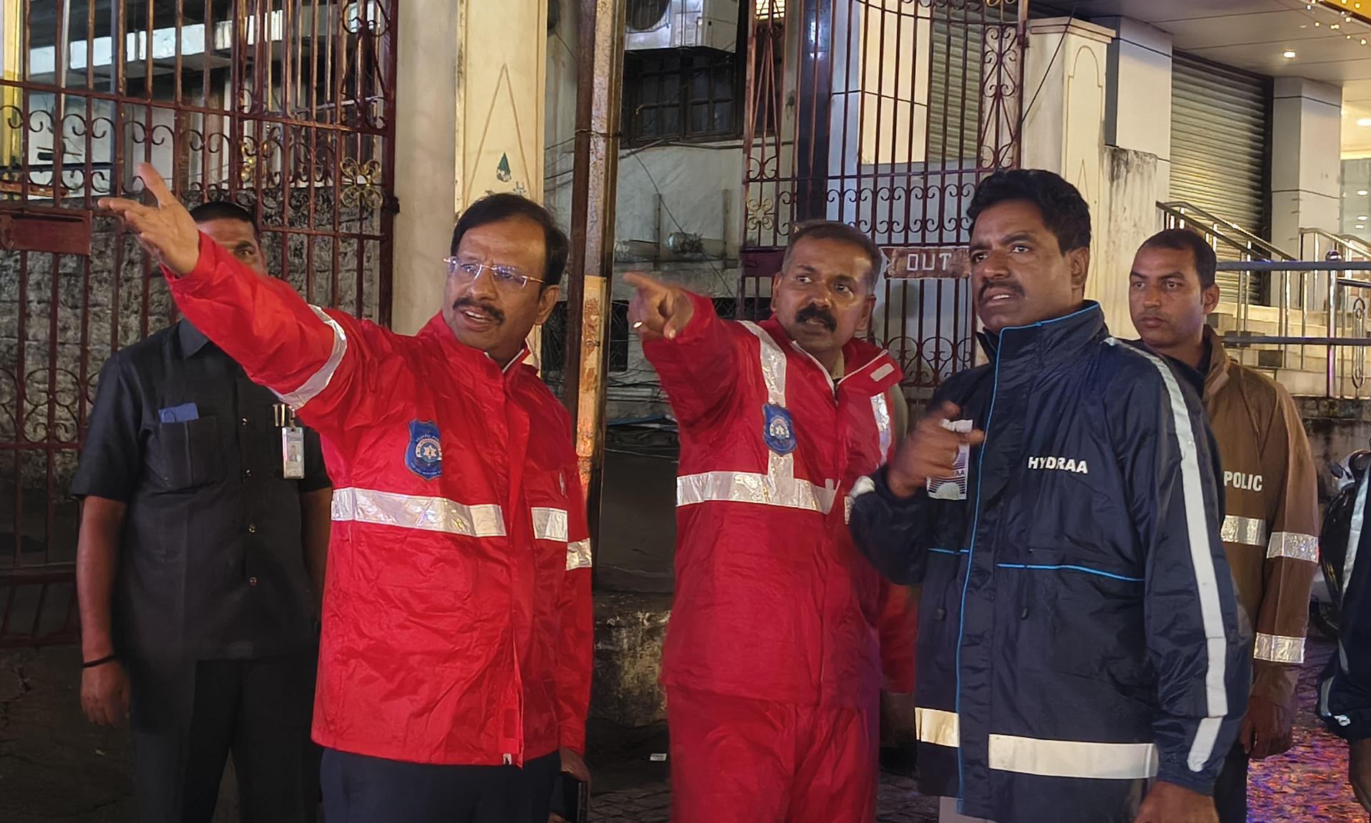 Sajjanar Inspects Inundation Spots