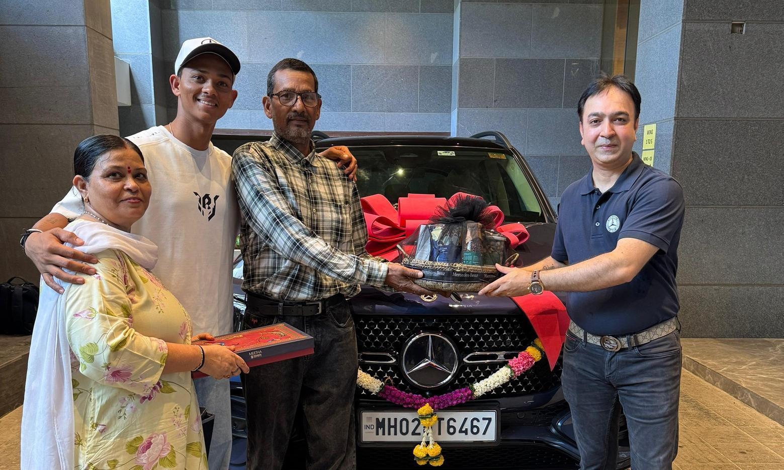 Luxury Wheels, Loving Son: Yashasvi Jaiswal’s Father’s Day Gift