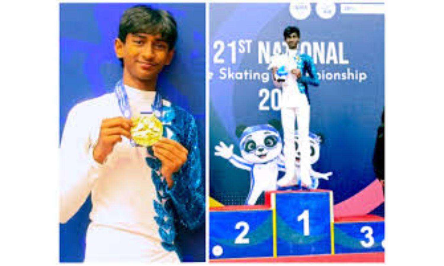 Andhra Skater Hasish Wins Gold At National Championship