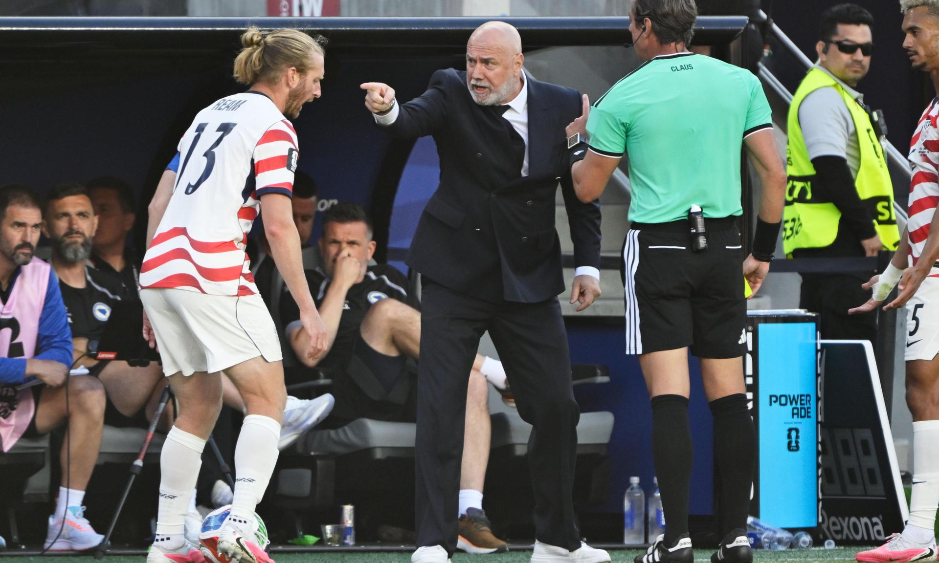 FIFA praises World Cup referee who Trump claimed was "suspect" after red card for Balogun