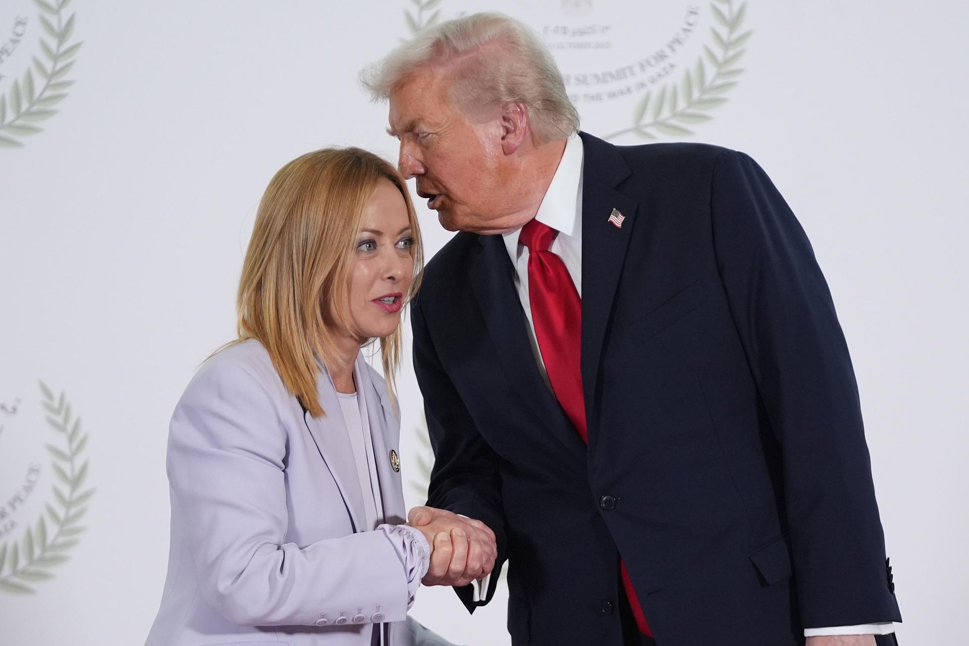 Meloni Says Relations With Trump Are 'Cordial'